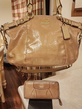 Coach Madison Sophia satchel, a Pinnacle edition With Matching Wallet